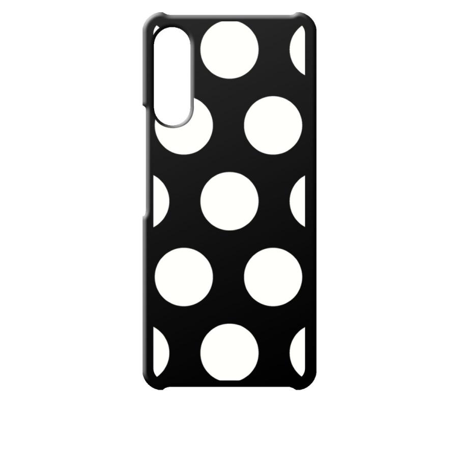 Rakuten Hand 楽天ハンド ブラック ハードケース 大 ドット柄 水玉 ホワイト Black Rakuhand Dotbig 09 エスエスリンク 通販 Yahoo ショッピング
