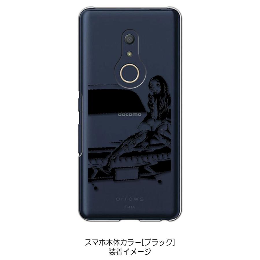 Arrows Be4 F 41a クリア ハードケース シルエット ガール セクシー 車 スマホ ケース スマートフォン カバー カス Cl F41a 48 エスエスリンク 通販 Yahoo ショッピング