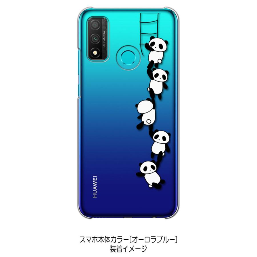 nova lite 3+ HUAWEI novalite3プラス クリア ハードケース ぶらさがり 