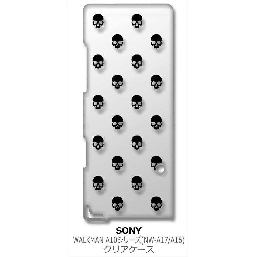 Sony Walkman A10シリーズ Nw A17 A16 クリア ハードケース スカル ドクロ 骸骨 ドット ブラック ケース カバー Cl Nwa16 05 エスエスリンク 通販 Yahoo ショッピング