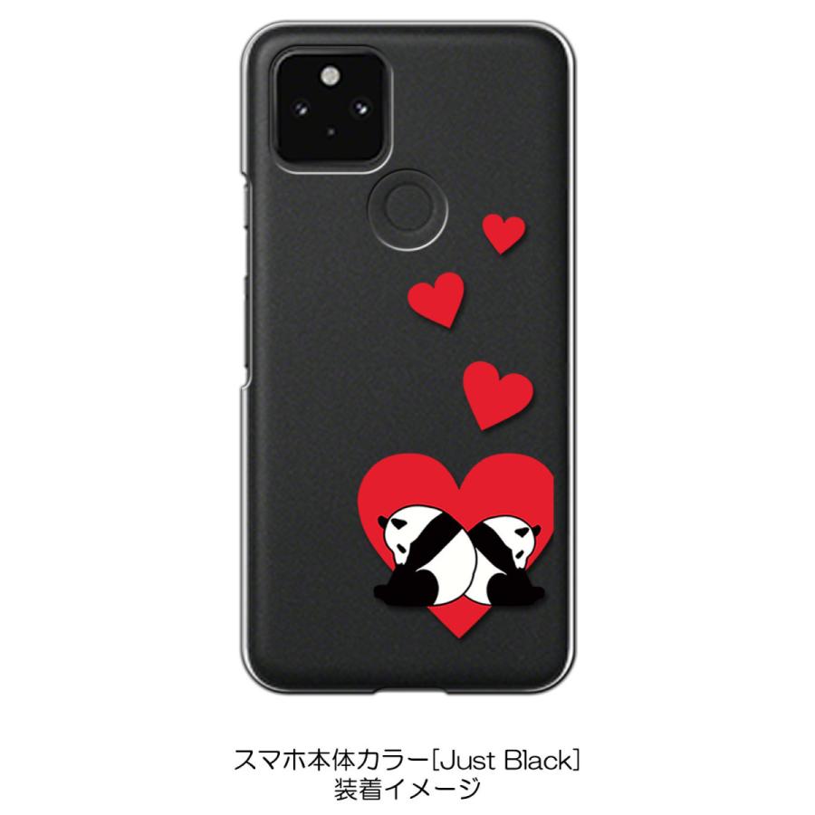 Pixel5 ケース ピクセル5 クリア ハードケース 仲良しパンダ レッド ハート スマホ ケース スマートフォン カバー カ Cl Pixel5 155 エスエスリンク 通販 Yahoo ショッピング