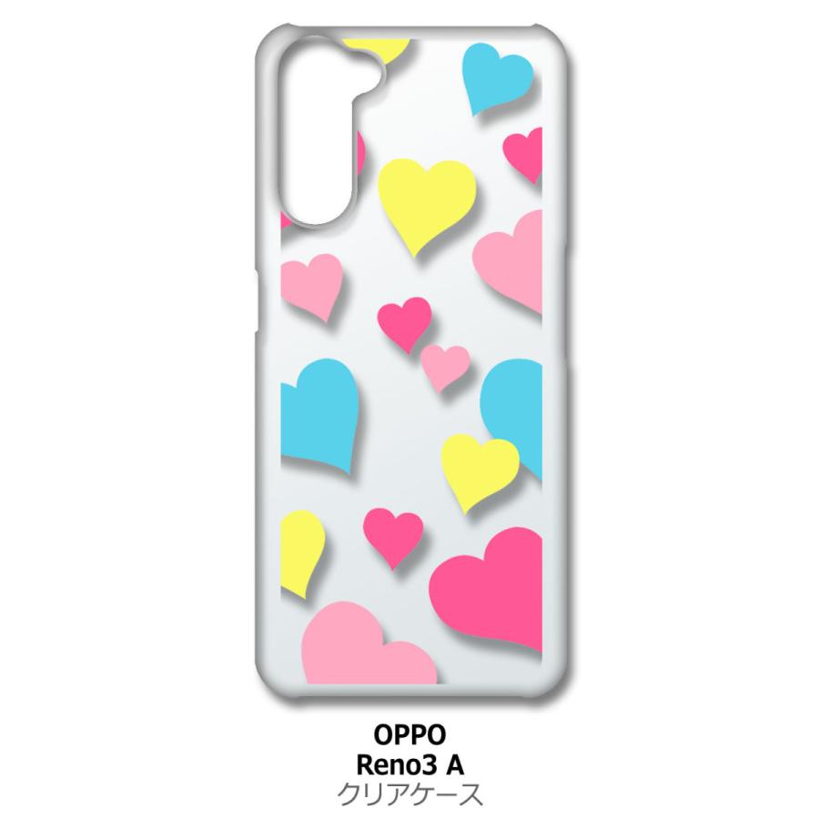 Reno3 A Oppo Reno3a クリア ハードケース マルチハート カラフル スマホ ケース スマートフォン カバー カスタム ジ Cl Reno3a 177 エスエスリンク 通販 Yahoo ショッピング