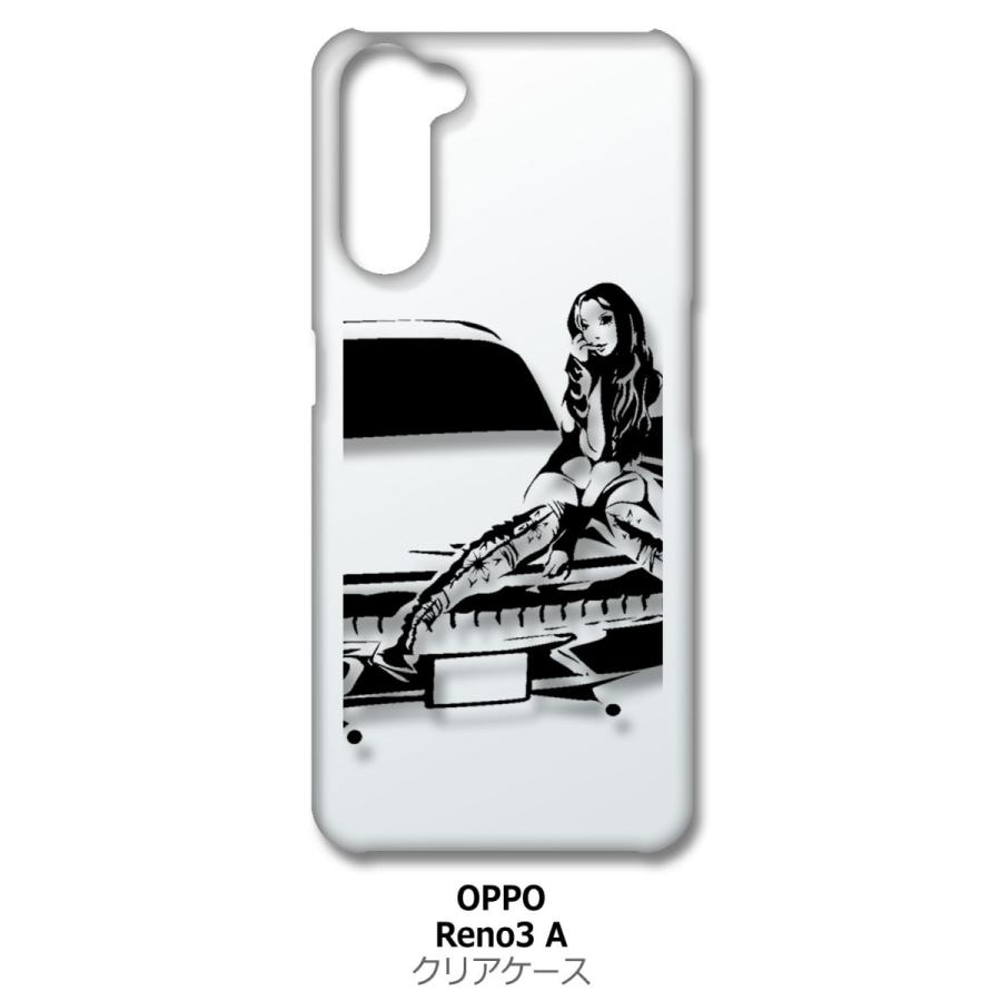 Reno3 A Oppo Reno3a クリア ハードケース シルエット ガール セクシー 車 スマホ ケース スマートフォン カバー カス Cl Reno3a 48 エスエスリンク 通販 Yahoo ショッピング