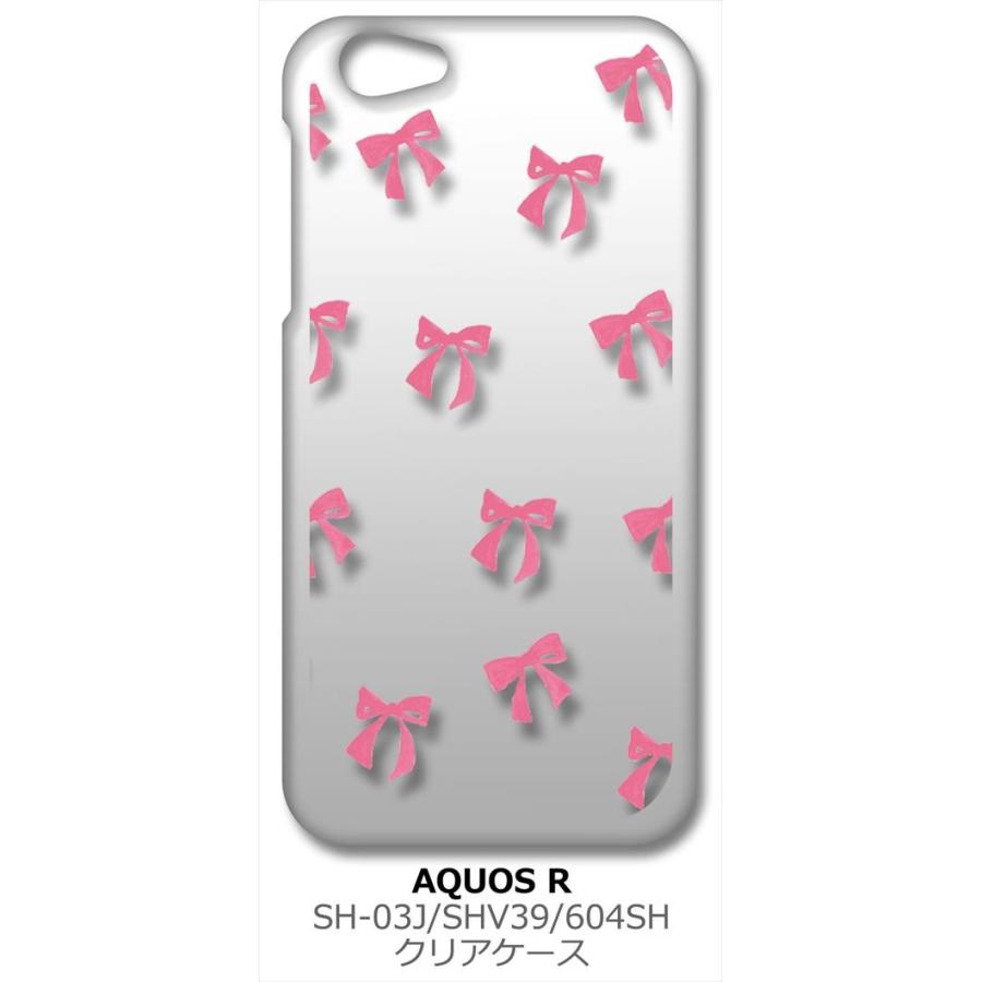 Sh 03j Shv39 Aquos R アクオス Docomo Au Softbank クリア ハードケース リボン ピンク スマホ ケース スマートフォン カバー カスタム ジャケット Cl Sh03j 147 エスエスリンク 通販 Yahoo ショッピング