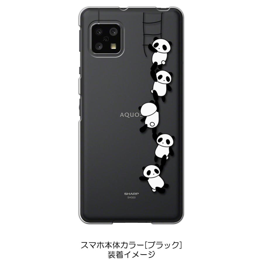 AQUOS sense4 SH-41A sense5G SH-53A SHG03 アクオス ケース クリア