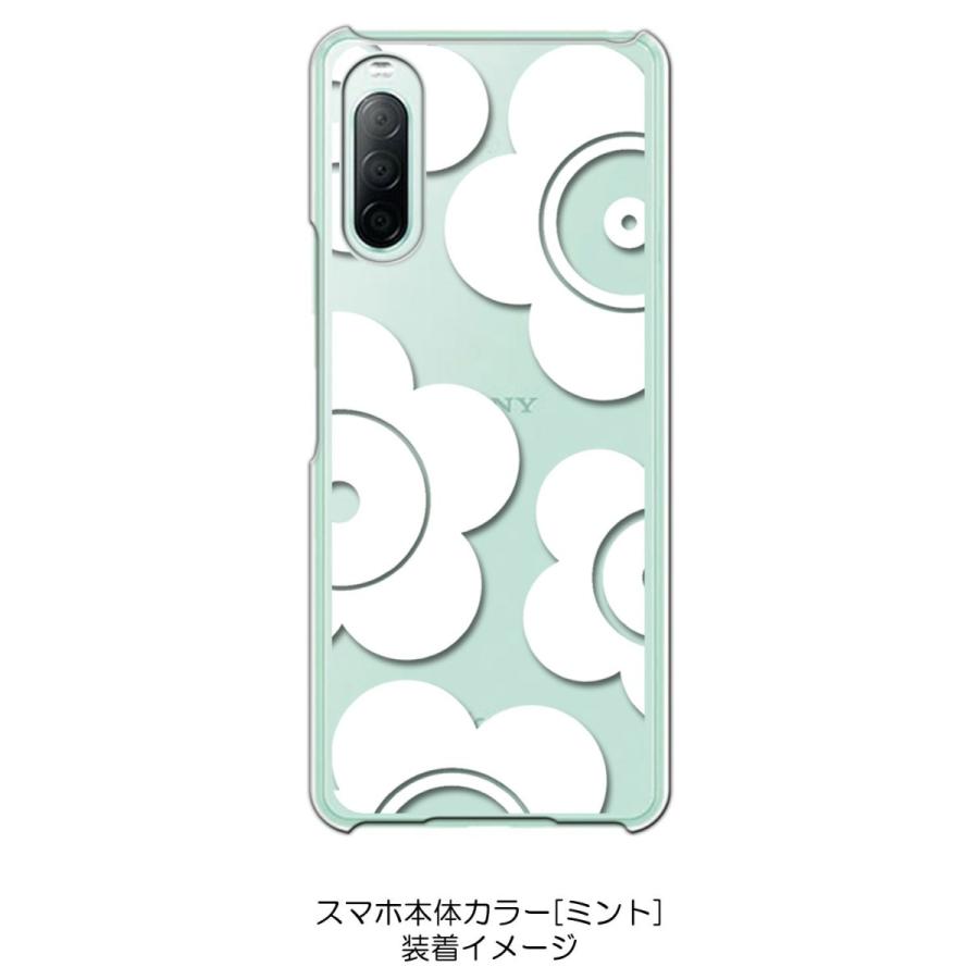 Xperia 10 Ii So 41a Sov43 クリア ハードケース T026 ホワイト 花柄 マリメッコ風 スマホ ケース スマートフォン カバー カ Cl So41a 97 エスエスリンク 通販 Yahoo ショッピング