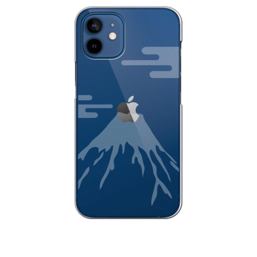 Iphone12 Mini ケース アイフォン12ミニ Apple アイフォン ケース クリア 透かし加工 富士山 霞柄 和柄 ハードケース カバー ジャケット スマートフォン Cl Sukasi Iphone12min 08 エスエスリンク 通販 Yahoo ショッピング