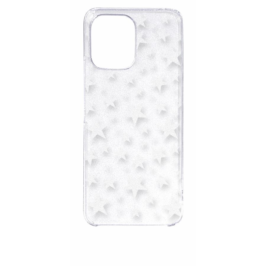 Xiaomi Redmi 12 5G XIG03 レッドミー ト ケース クリア 透かし加工 星