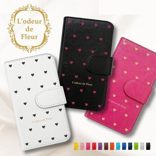 Lg K50 Softbank スマホケース 手帳型 Puレザー ハート ドット柄 プチハート おしゃれ 可愛い Flip2 Pr11 Lgk50 エスエスリンク 通販 Yahoo ショッピング