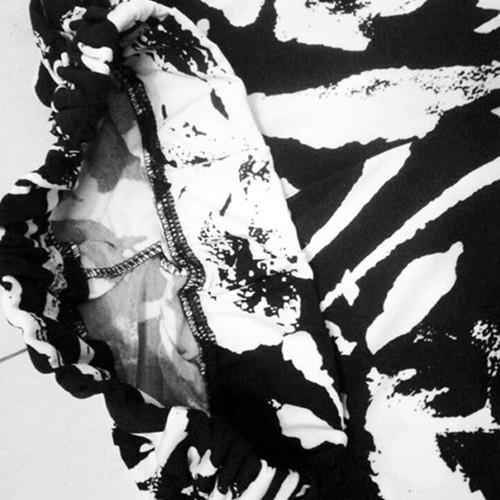 パンツ ガウチョパンツ レディース 2019 夏 夏物 サマー マキシ丈 ワイド フレア ブラック ボタニカル柄 S/M/L |  | 05