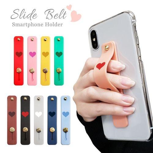 スマホグリップスライド式 ハート ベルト おしゃれ かわいい 薄型 スマホ バンカーリング スタンド機能 スマートフォン タブレットの落下防止 Sm Ring15 エスエスリンク 通販 Yahoo ショッピング