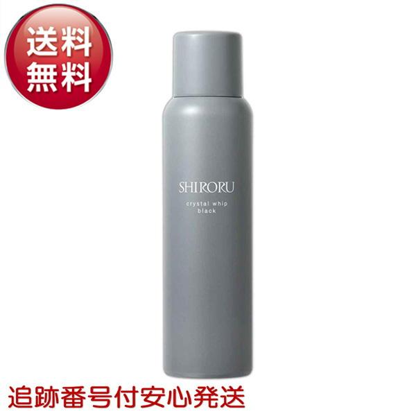 SHIRORU クリスタルホイップ ブラック 120g 洗顔料 SHIRORU（シロル） クリスタルホイップ ブラック 120g 洗顔 洗顔後