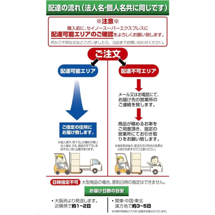 個人宅直送不可  ハンドフォークリフト オレンジ  フォークリフト  荷下ろしのご協力が必要な場合有り｜ss-netshop｜09