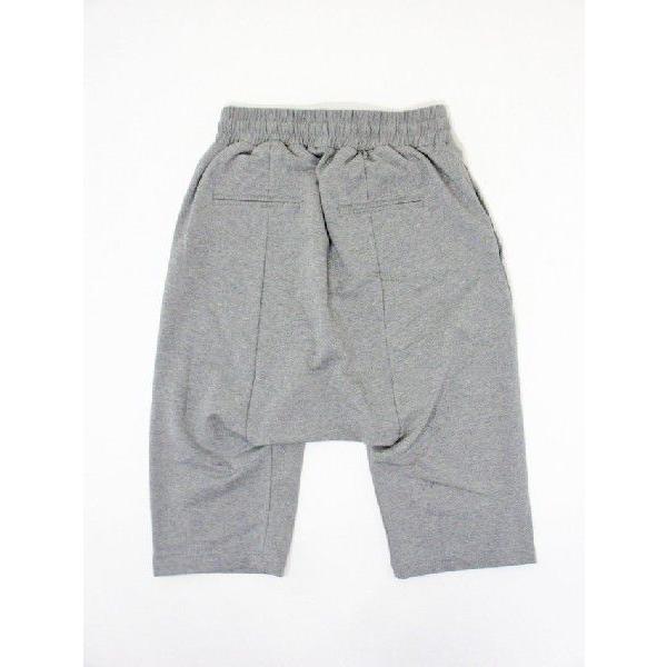 SALE!!　 BLACK APPLE (ブラックアップル) SWEAT SHORTPANTS (スウェットショートパンツ)　サルエル/GRAY｜ss-sc｜02