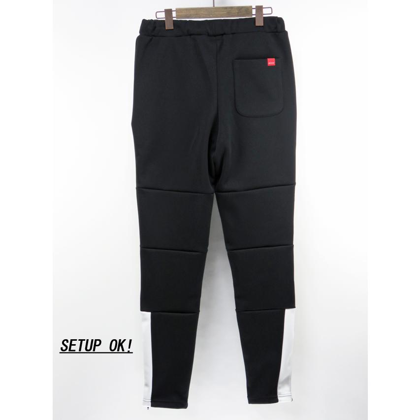 【セットアップ可】GOTHAM NYC (ゴッサム) SKINNY JERSEY PANTS (スキニー ジャージー) GN-717 / GN-718  ブラック/ホワイト｜ss-sc｜05