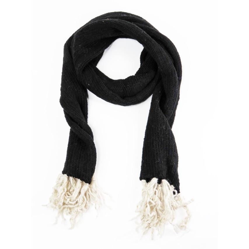 美品 HUMAN MADE ❤️ WOOL STOLE BLACK マフラー 美品 HUMAN MADE ❤️ WOOL STOLE BLACK マフラー