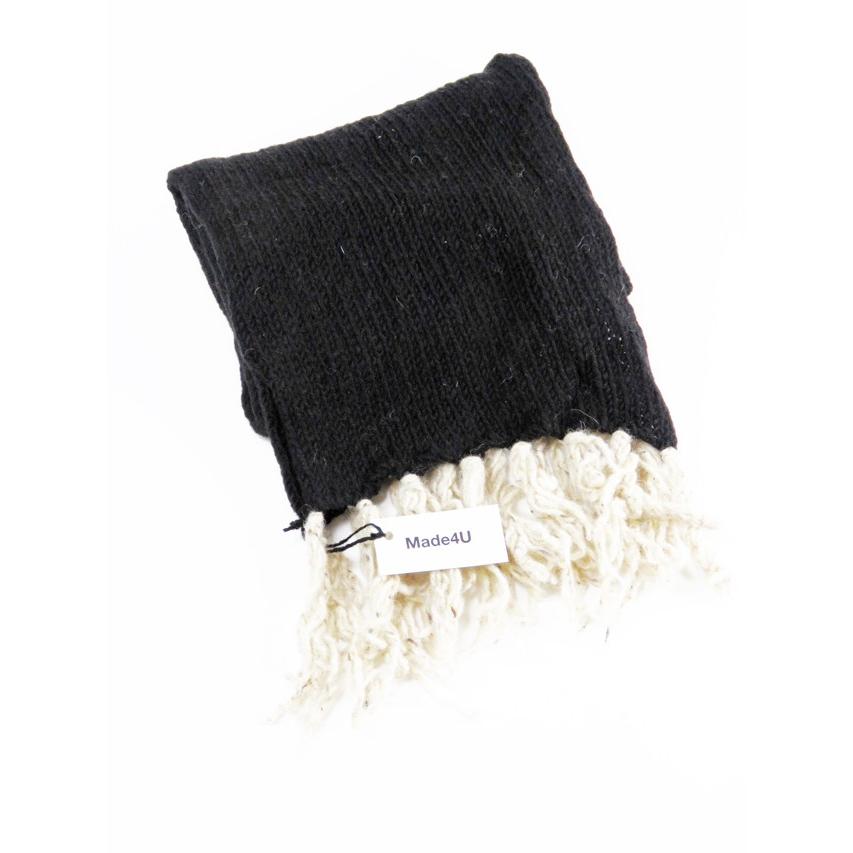 SALE!! MADE 4U (メイド フォーユー) MUFFLER (マフラー) PLAIN/BLACK