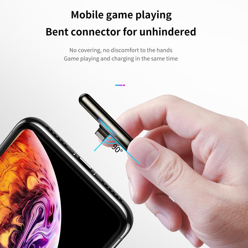 Baseus L字 ライトニングケーブル 2m Lightning iPhone充電ケーブル  1.5A 高速充電 光るLEDプラグ データ転送 | ブランド登録なし | 09