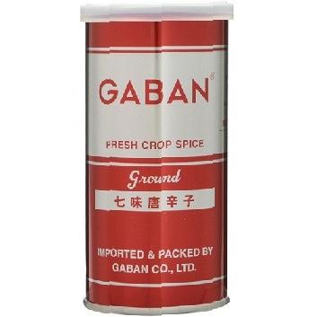 GABAN（ギャバン） 七味唐辛子 100g 缶 : エスエスショップ - 通販
