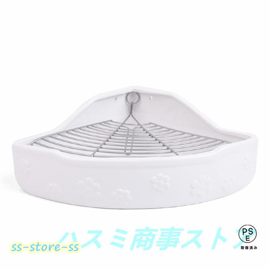 うさぎ用★個人宅使用ケージ、三角形トイレ・お皿付き良品 うさぎ用☆個人宅使用ケージ、三角形トイレ・お皿付き良品