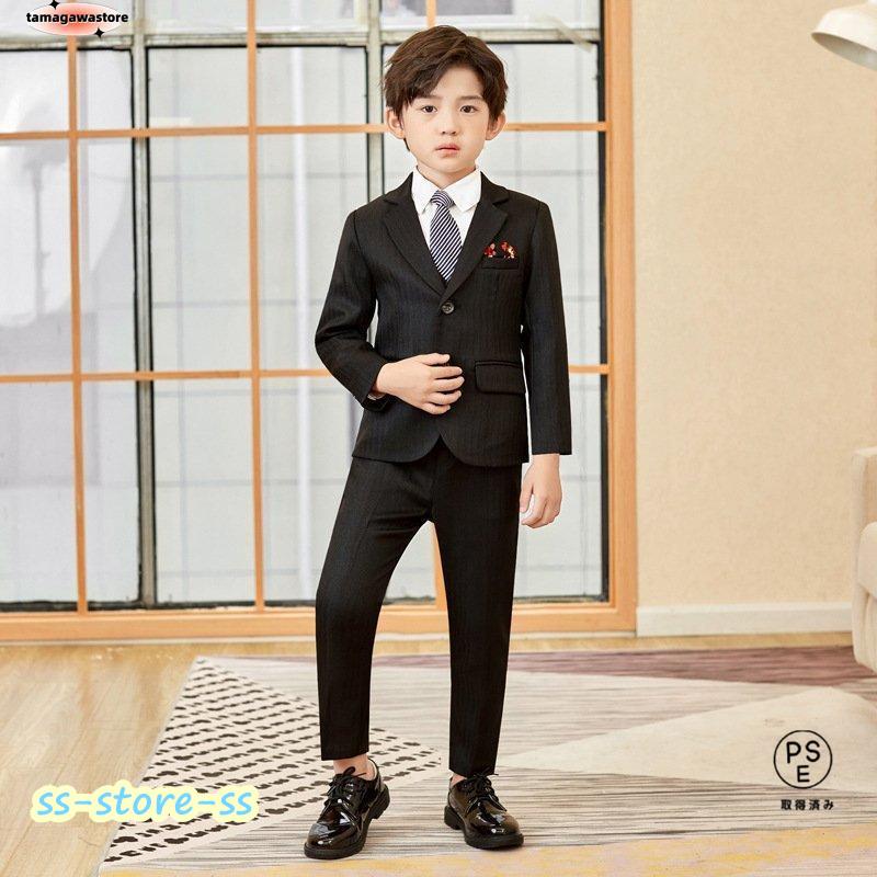 スーツ　男の子　140cm スーツ上下　ネクタイ　スカーフ　ワイシャツ 楽天市場】送料無料 超お得 男の子スーツ キッズ フォーマル