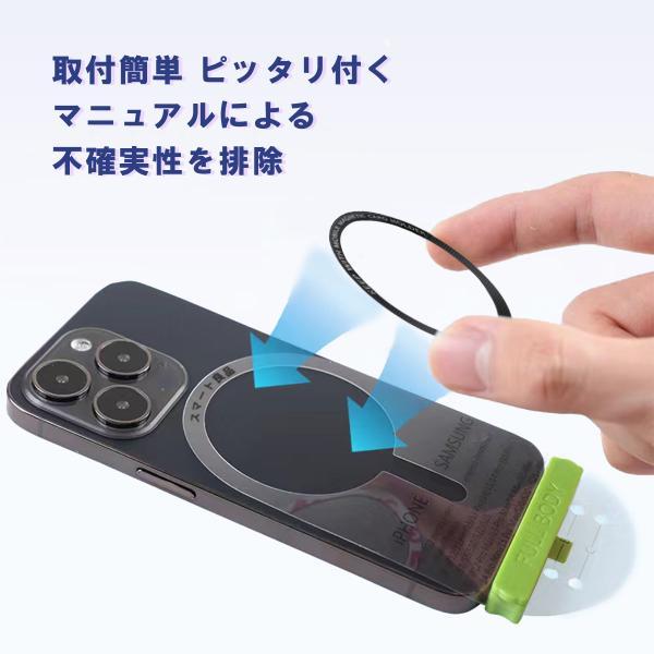 iPhone 【店内全品2点10%＆3点15%OFF】【2枚入り】magsafe