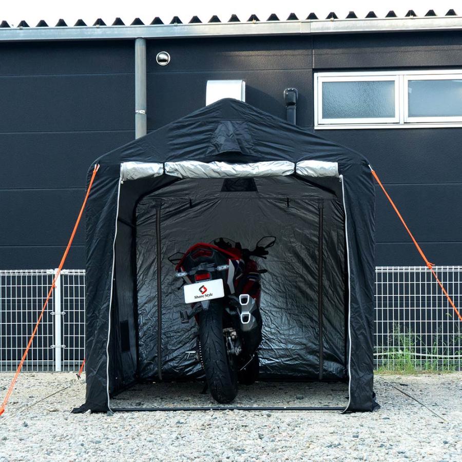 シェアスタイル 汎用 バイクガレージ タイヤ保管 タイヤカバー 収納