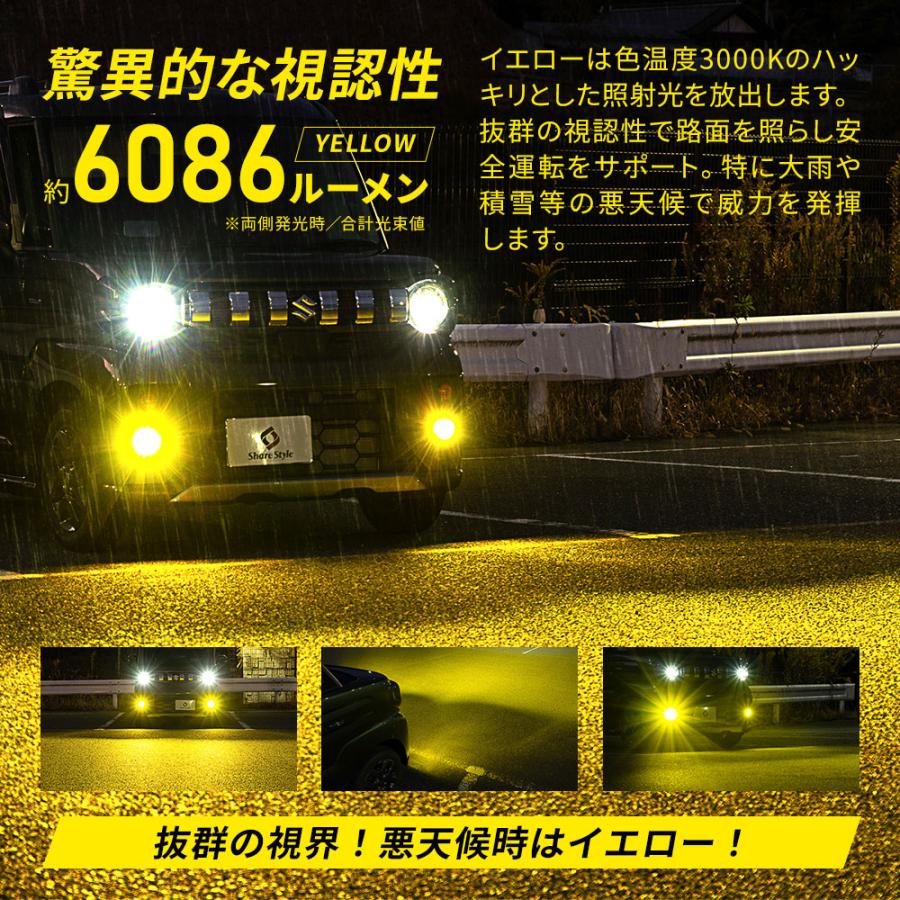 シェアスタイル L1B フォグランプ 汎用 調光デイライト機能付