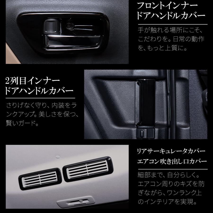 シェアスタイル デリカミニ eKスペースBA系インテリアパネルセット
