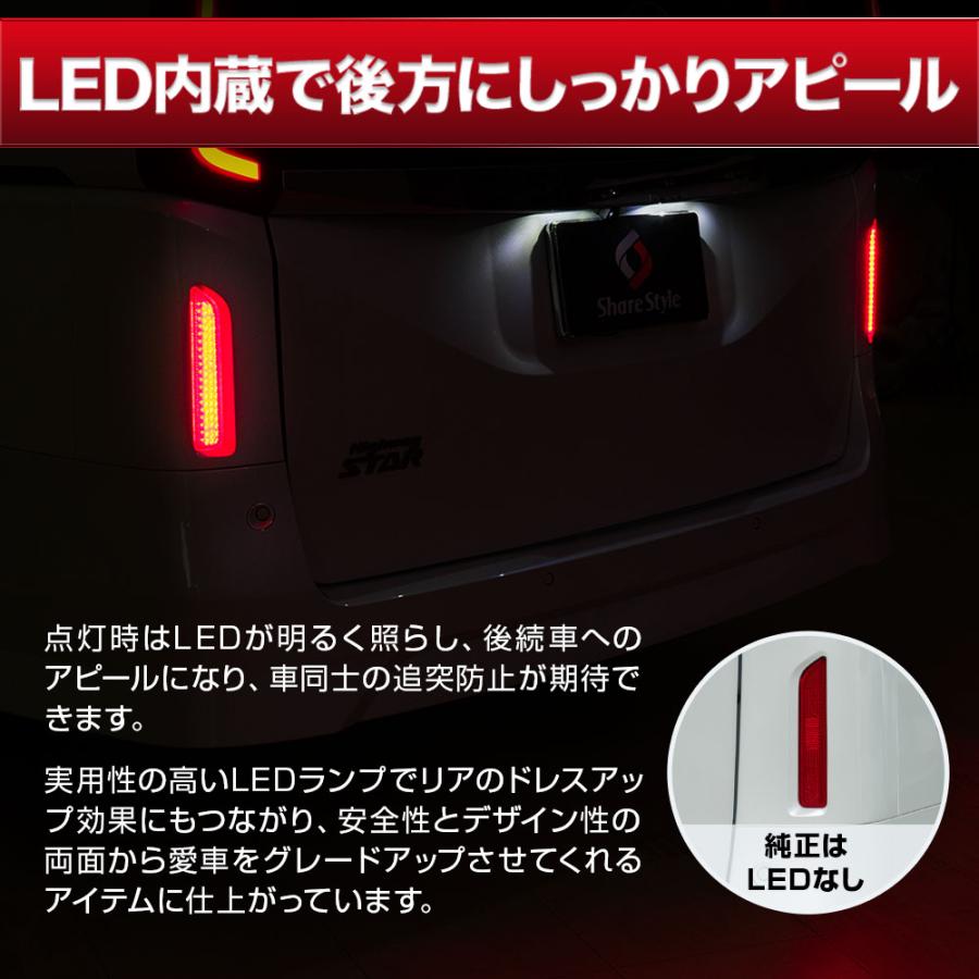 シェアスタイル セレナ C28 LED リフレクター ONOFF切り替え機能付き