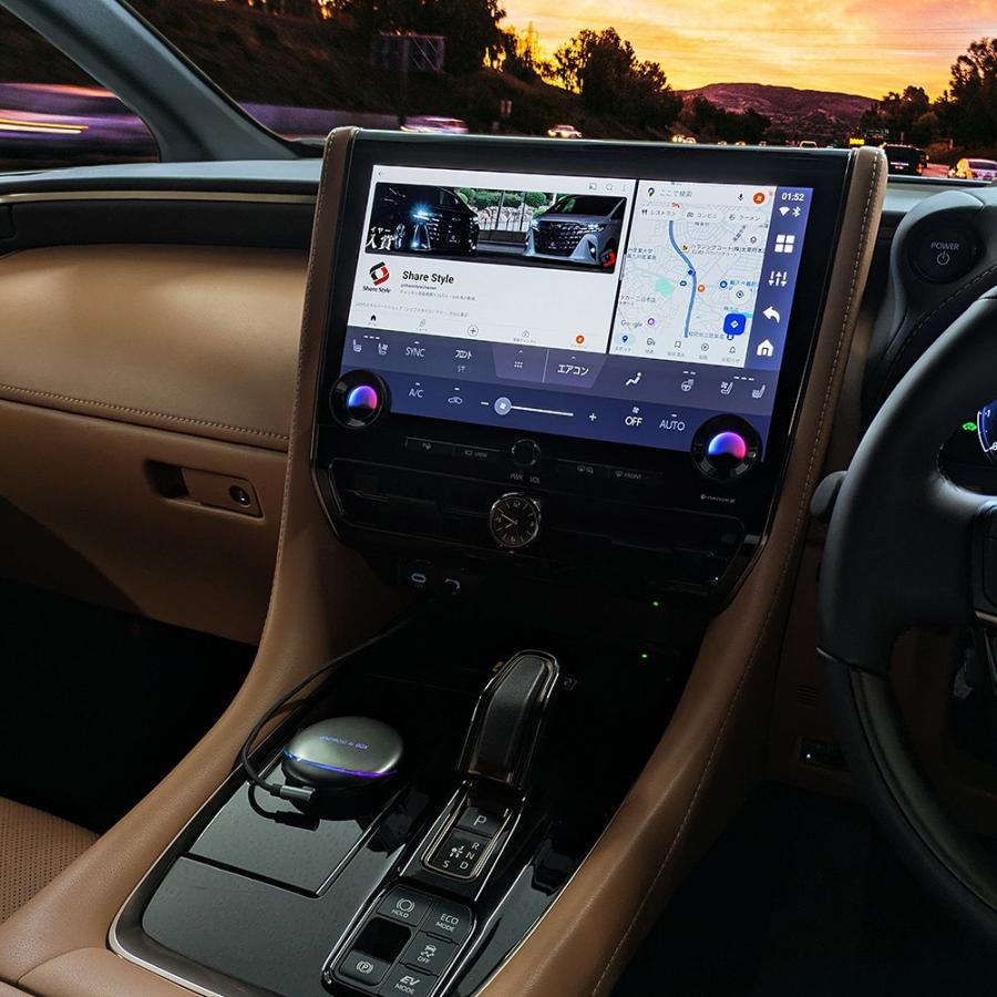 シェアスタイル CarPlay搭載車 アンドロイド AI BOX スマート化 カー