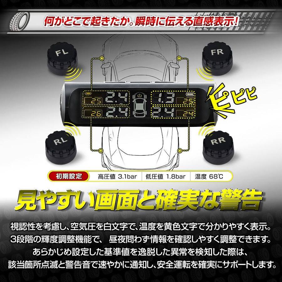 シェアスタイル タイヤ空気圧センサー TPMS 汎用 異常をリアルタイムで