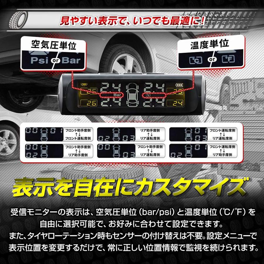 シェアスタイル タイヤ空気圧センサー TPMS 汎用 異常をリアルタイムで