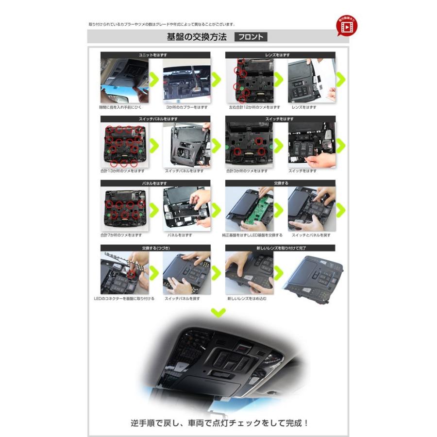 ヴェルファイア アルファード 30系 純正led仕様車 ルームランプ 車種専用設計ledルームランプ シェアスタイル Ss Led Roomser Alvel30 Led Led Hidの老舗シェアスタイル 通販 Yahoo ショッピング