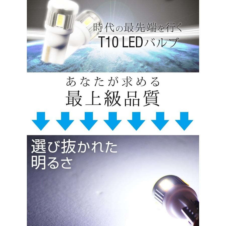 T10 LEDランプ サムスン メーカー製 LED 採用 ウェッジ球 ホワイト 2個 1セット ポイント利用 シェアスタイル | シェアスタイル | 01