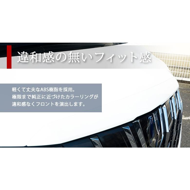 (予約 受注生産) アルファード 30系 フードトップモール 純正色 後期装着可 30 前期 後期 対応 alphard シェアスタイル｜ss-style8｜03