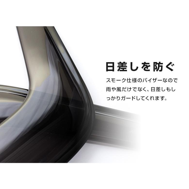 シェアスタイル ジムニー ジムニーシエラ JB64 JB74 専用 ドアバイザー