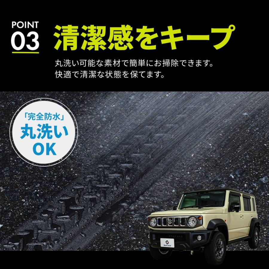 シェアスタイル ジムニー ノマド JC74 スカッフガード TPE 4p (当社