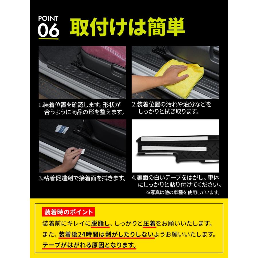 シェアスタイル ジムニー ノマド JC74 スカッフガード TPE 4p (当社