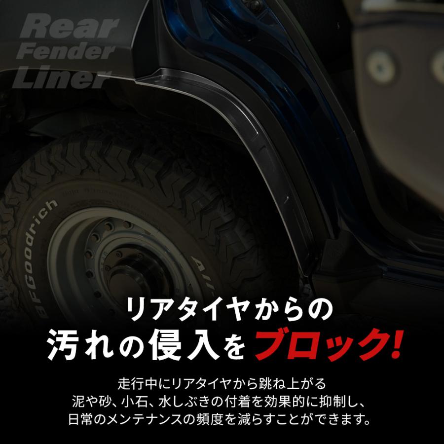 スズキ純正 ジムニーノマド新品 リアフェンダー ブラック 未使用 シェアスタイル ジムニーノマド JC74 リアフェンダーライナー 2p 泥