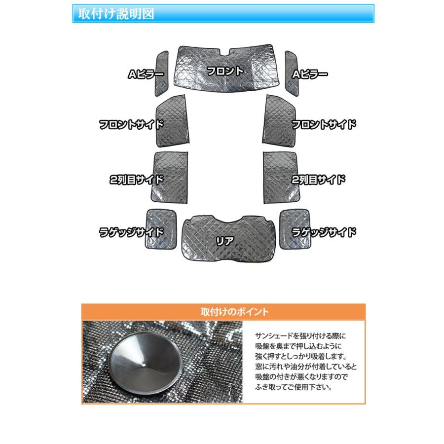 スペーシア スペーシアカスタム 専用サンシェード 10p 日よけ サンシェード 車 窓 車中泊 吸盤式 夏 Mk53s H29 12 シェアスタイル Su Spc07 Ac Led Hidの老舗シェアスタイル 通販 Yahoo ショッピング
