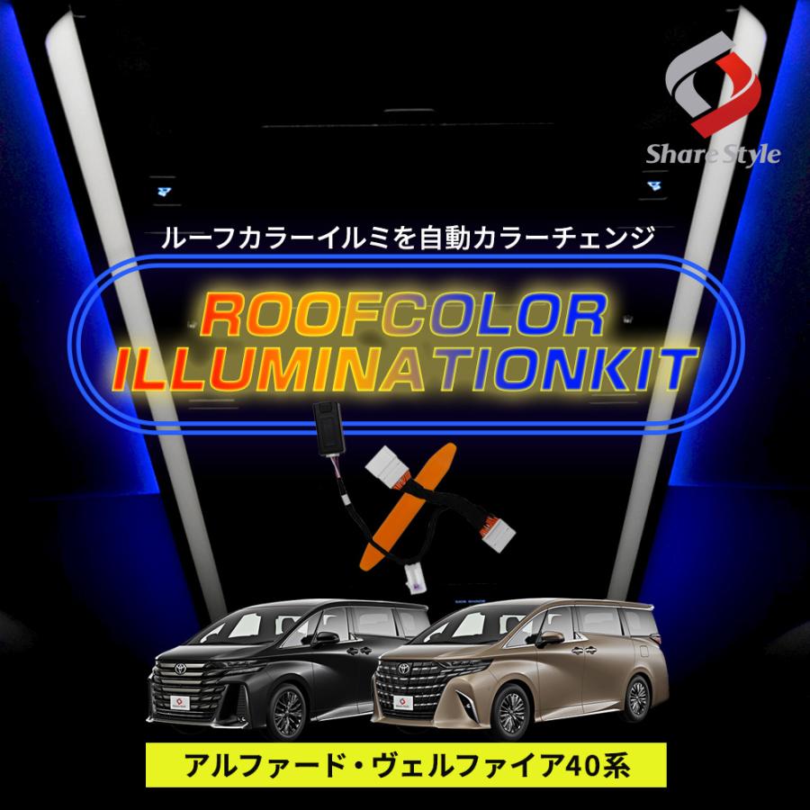シェアスタイル アルファード ヴェルファイア 40系 専用 ルーフ
