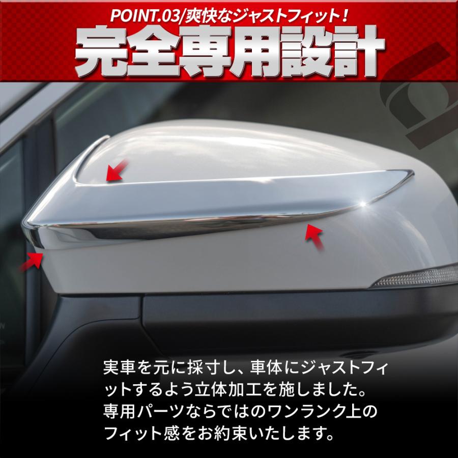 シェアスタイル カローラ クロス 専用 ドアミラーガーニッシュ 2p