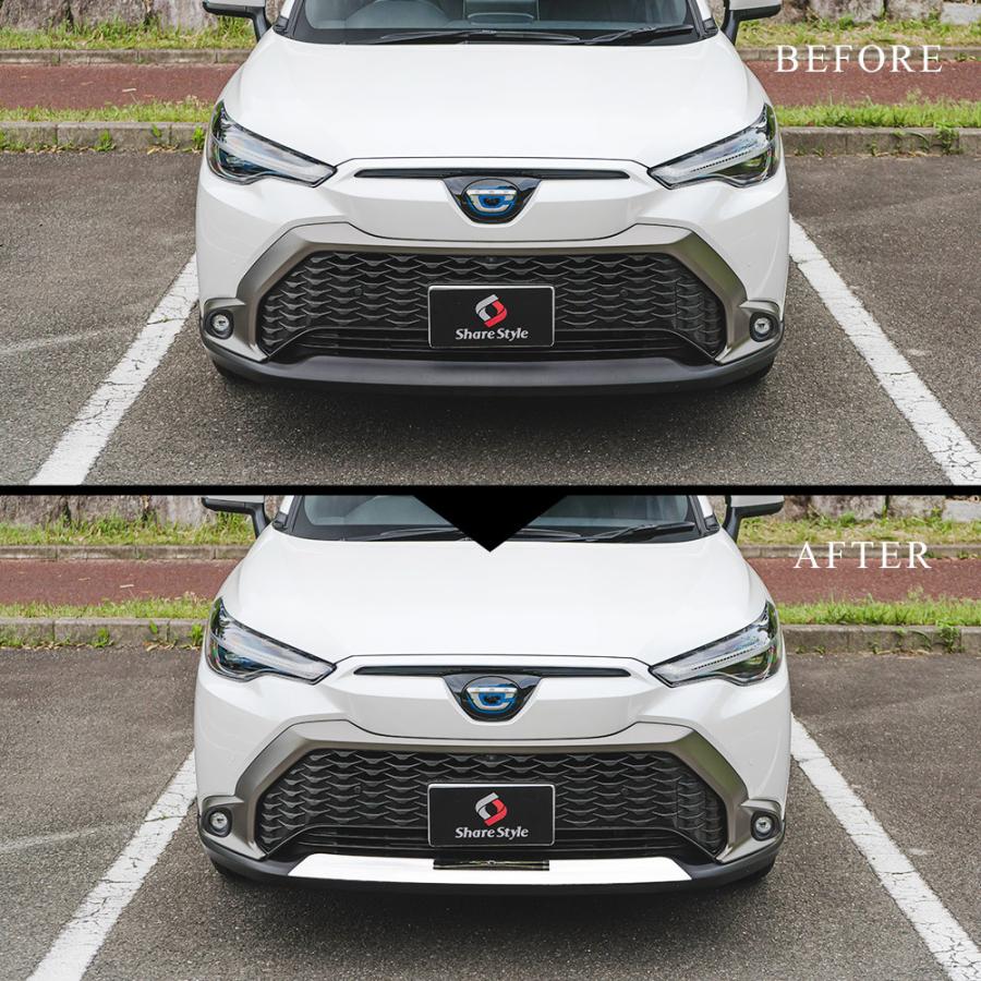 トヨタカローラクロス　フロントスポイラー　2024年式前期型　☆新品未使用☆ シェアスタイル カローラクロス フロントリップスポイラー 1p
