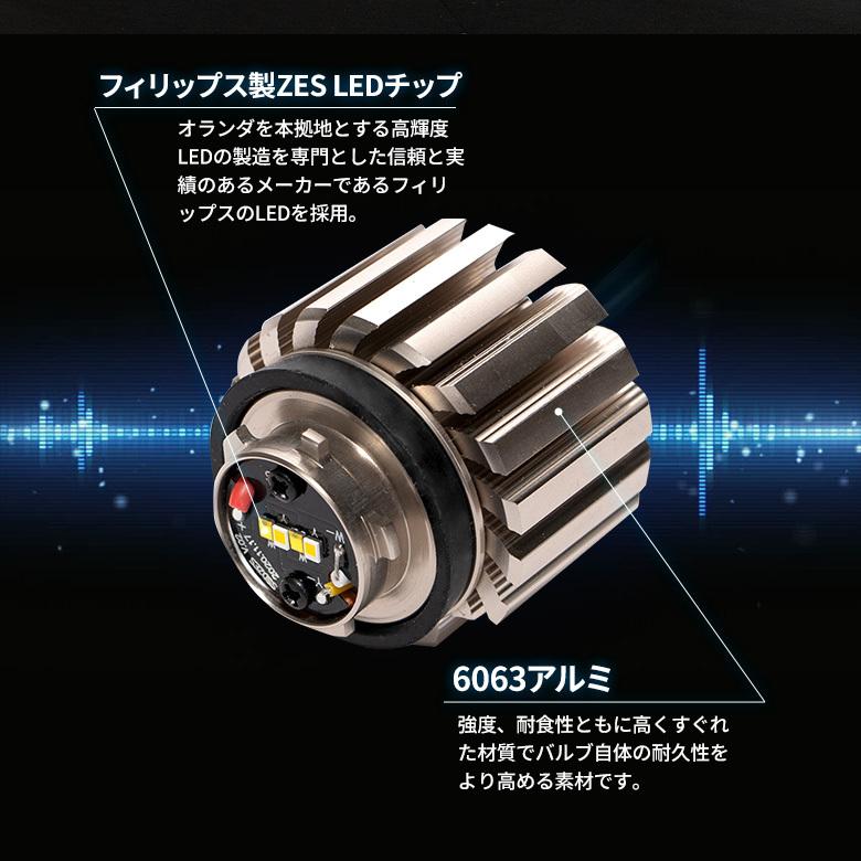 シェアスタイル 90系 ノア Zグレード専用 高輝度 2色切替 バイ