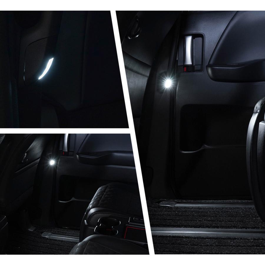 ノア ヴォクシー 90系 専用 2列目 LED ドアカーテシランプ 室内灯 パーツ アクセサリー カスタムパーツ トヨタ シェアスタイル｜ss-style8｜02