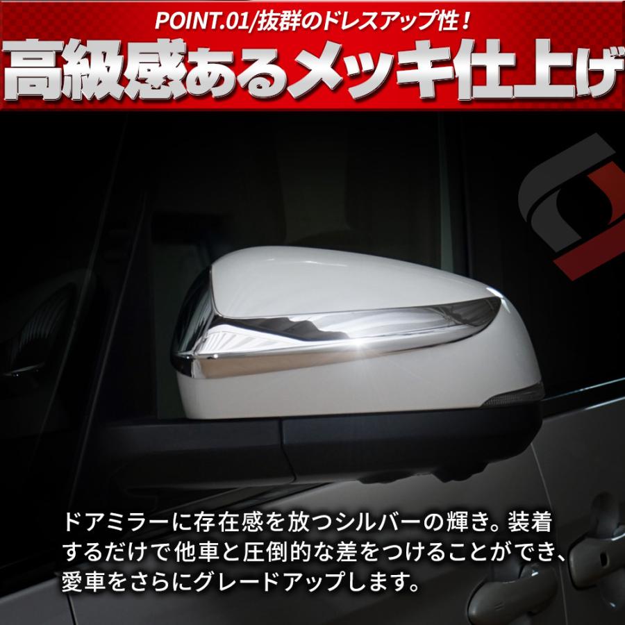 シェアスタイル ノア ヴォクシー 90系 専用 ドアミラー ガーニッシュ