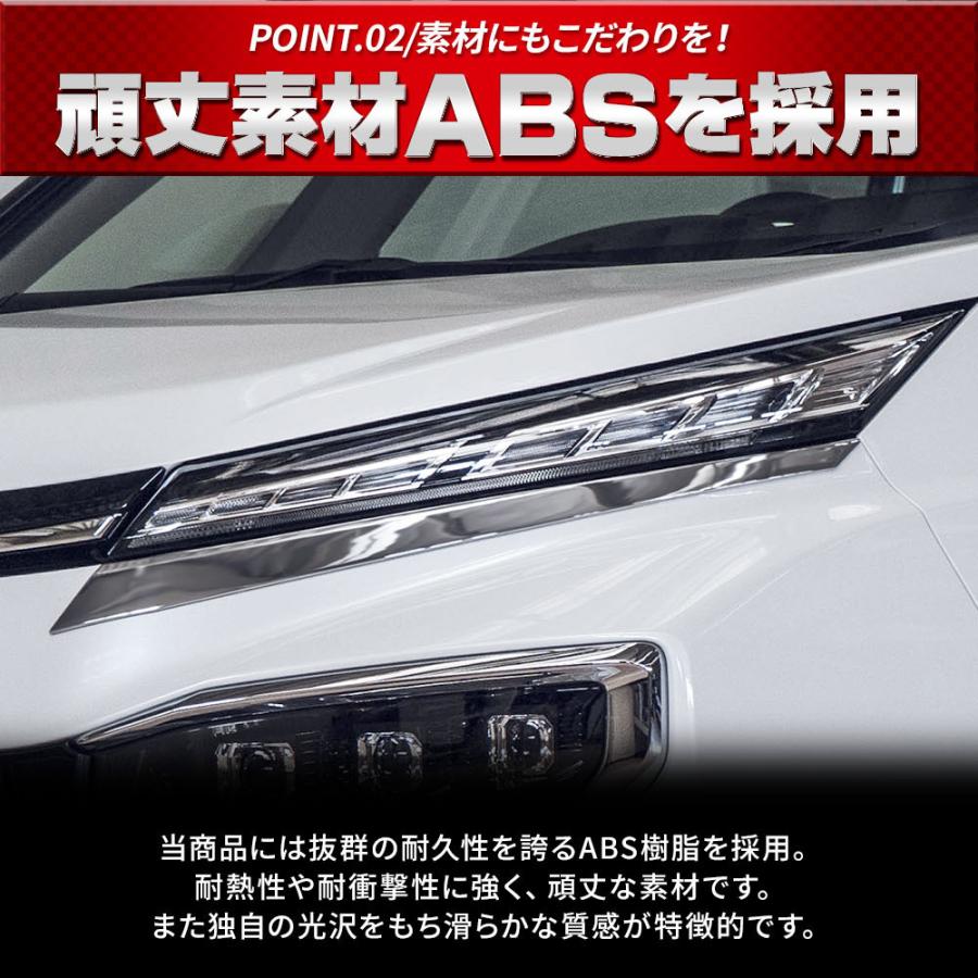 トヨタ　ノア　90 ヘッドライト 左右 シェアスタイル ヴォクシー 90系 専用 ヘッドライトアンダーアイ