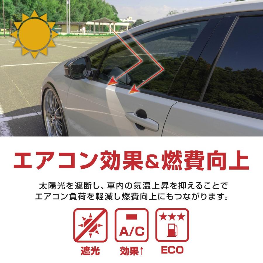 シェアスタイル プリウス 60系 メッシュシェード 2p 運転席 助手席 日