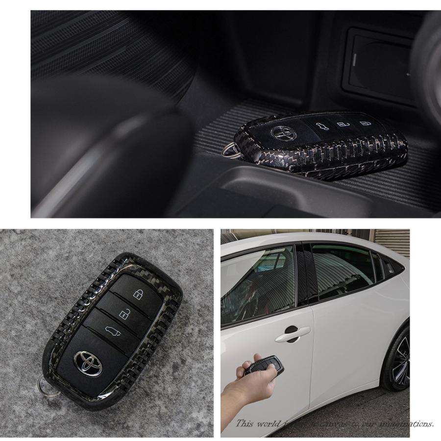 シェアスタイル プリウス 60系 専用 カーボンキーケース スマートキー